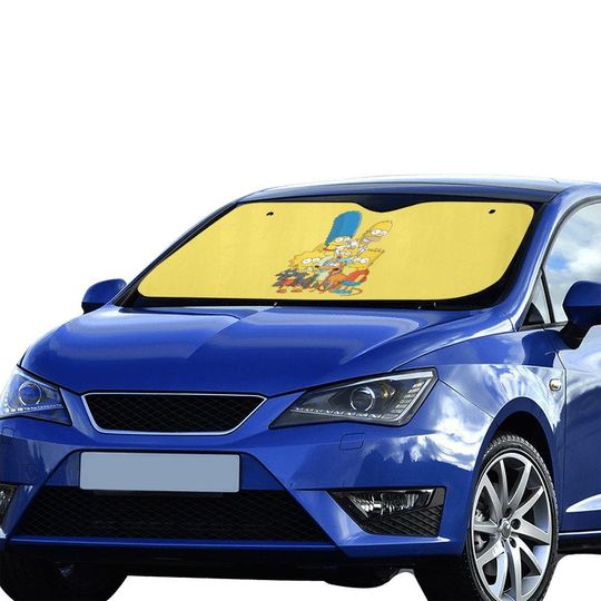 Simpsons Car Sun Shade
