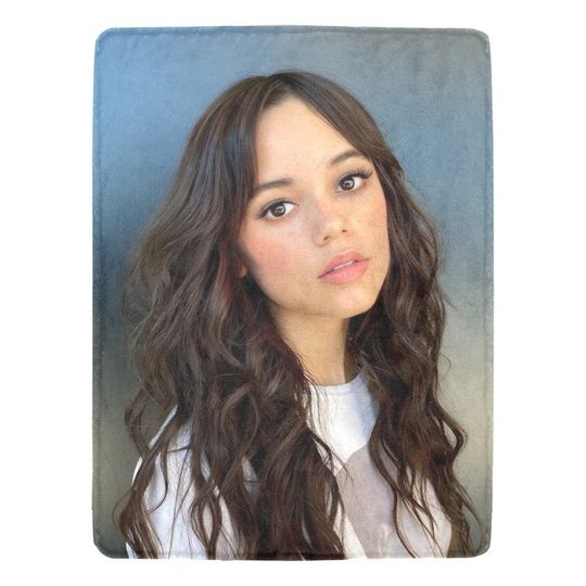 Jenna Ortega Fleece Blanket