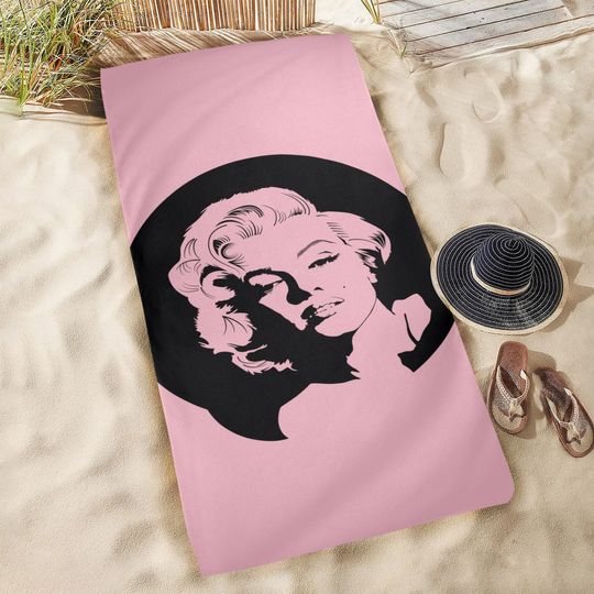 Marilyn Monroe Beach Towel, Marilyn Monroe Merch