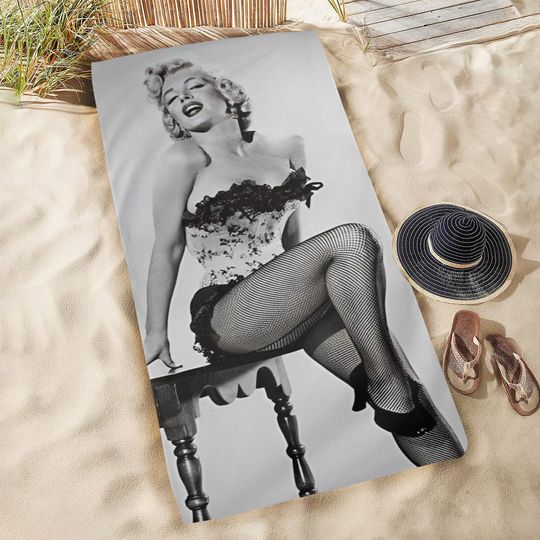 Marilyn Monroe Beach Towel, Marilyn Monroe Merch
