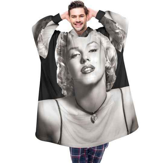 Marilyn Monroe Hoodie Blanket