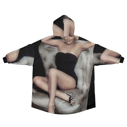 Marilyn Monroe Hoodie Blanket