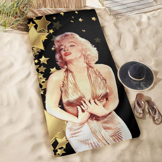 Marilyn Monroe Beach Towel, Marilyn Monroe Merch