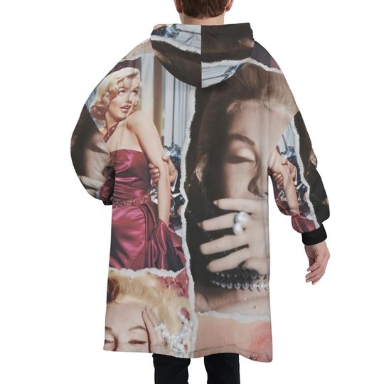 Marilyn Monroe Hoodie Blanket