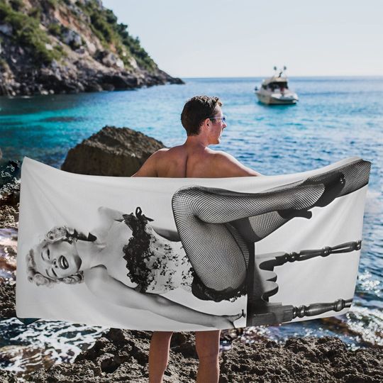 Marilyn Monroe Beach Towel, Marilyn Monroe Merch