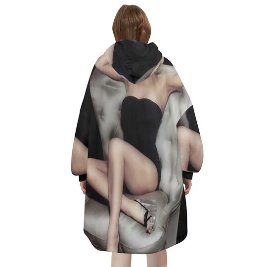 Marilyn Monroe Hoodie Blanket