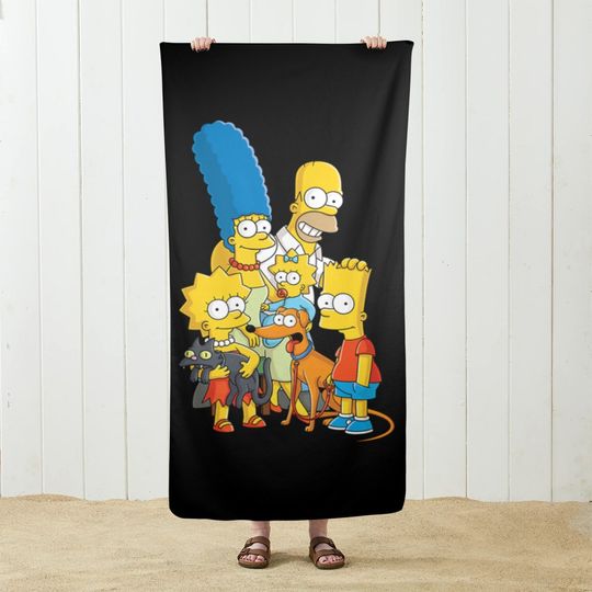 Simpsons Beach Towel