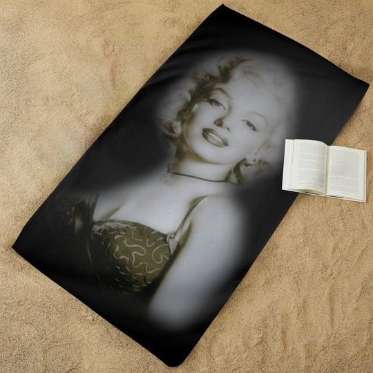 Marilyn Monroe Beach Towel, Marilyn Monroe Merch