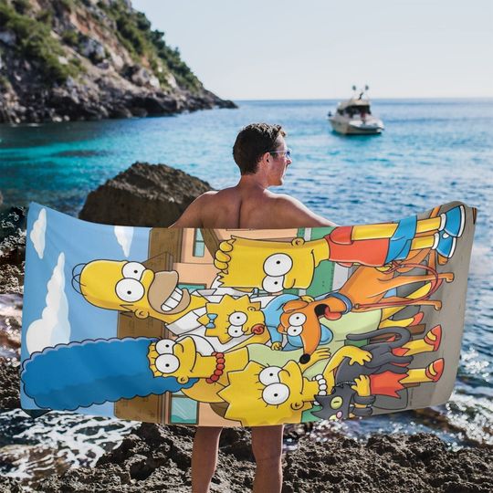 Simpsons Beach Towel