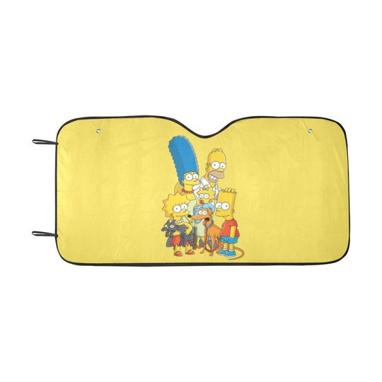 Simpsons Car Sun Shade