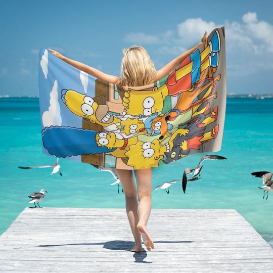 Simpsons Beach Towel