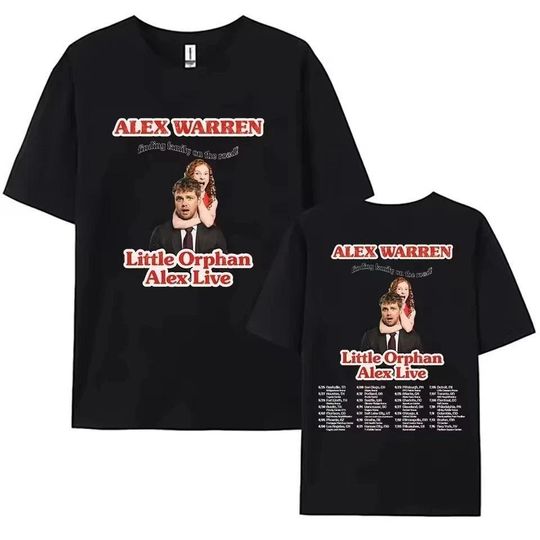 Alex Warren 2026 Tour Double Sided T-Shirt