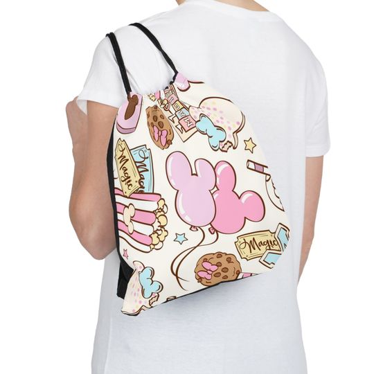 Disney Treats Outdoor Drawstring Bag