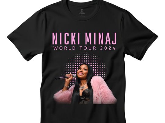 Pink Friday 2: Nicki Minaj Concert T-Shirt