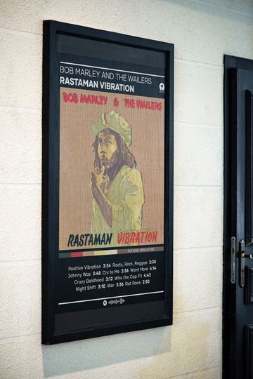 Bob Marley & The Wailers Poster | Rastaman Vibration Poster