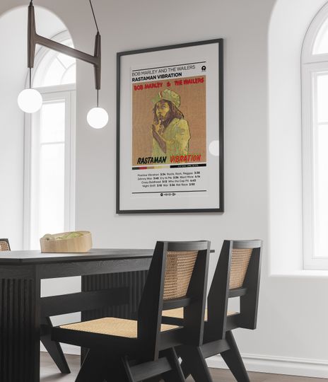 Bob Marley & The Wailers Poster | Rastaman Vibration Poster