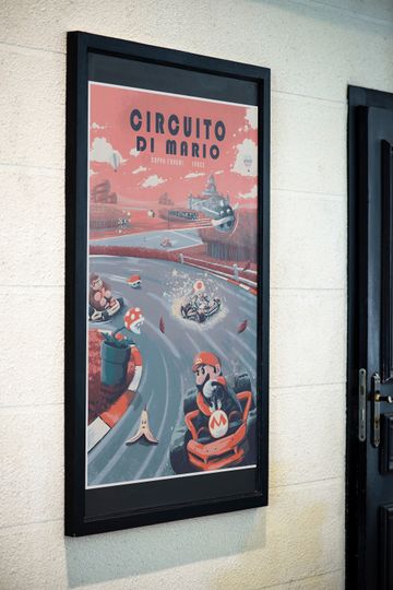 Super Mario Poster Circuito Di Mario Poster