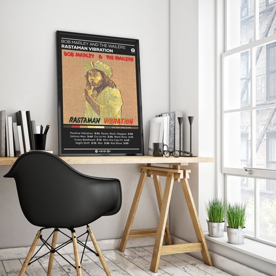 Bob Marley & The Wailers Poster | Rastaman Vibration Poster