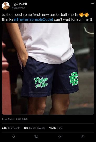 Eric Emanuel || Men Shorts Gym Men Sports