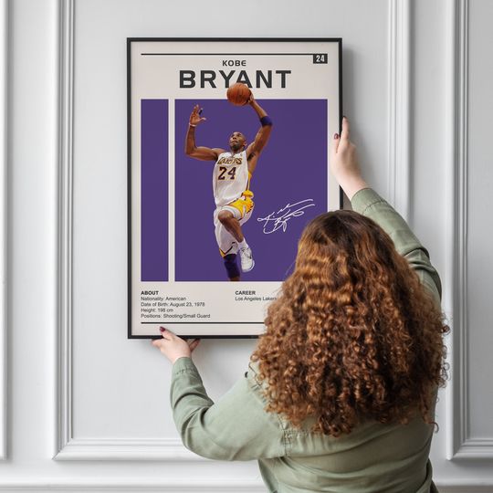 Kobe Bryant Poster | Basketball Player Poster