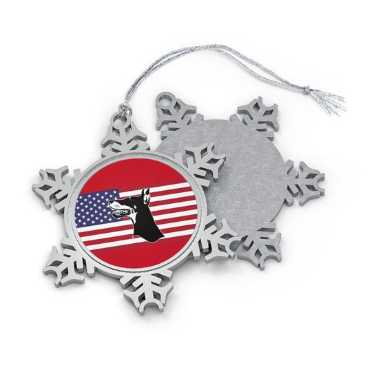 Pewter Snowflake Ornament