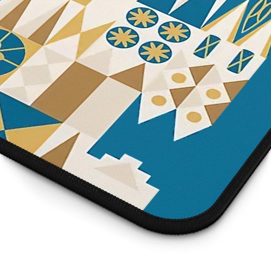 Geometric Desk Mat, Computer Accessories