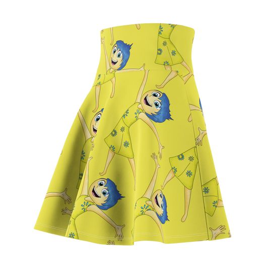 Copy of Joy in yellow skirt Inside Out Springtime Surprise Disneyland Half Princess Half Marathon Weekend women's running run skirt