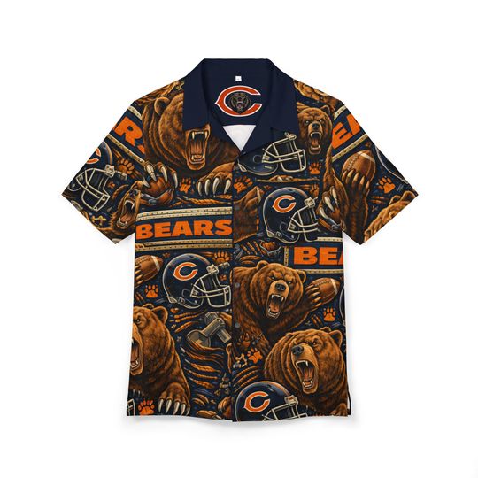 Hawaiian Bears Shirt Button-Down