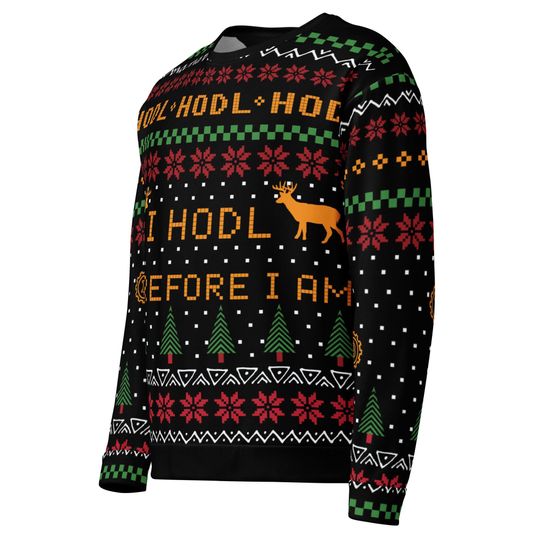 Bitcoin Crypto Ugly Christmas Jumper Unisex Sweatshirt