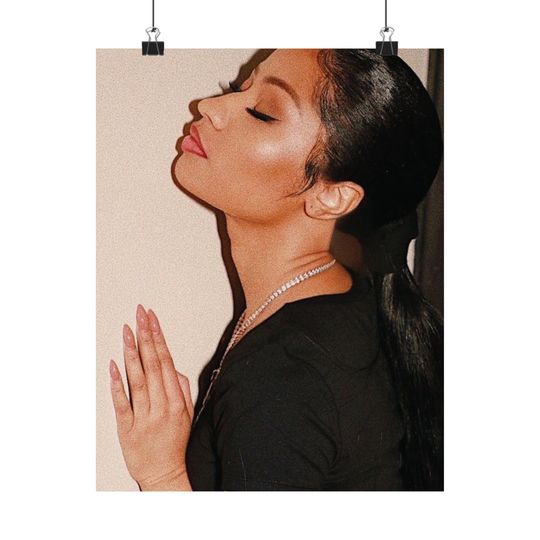 The Nicki Minaj Matte Vertical Poster, Nicki Minaj Merch