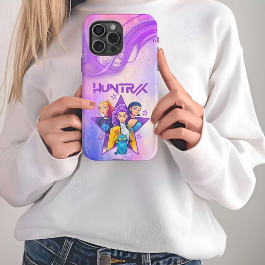 Kpop Demon Hunters Huntrix Phone Case, iPhone Tough Magsafe Case