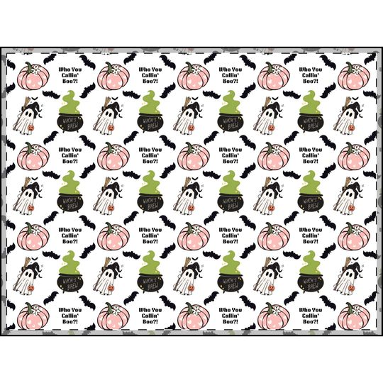 Spooky Halloween Velveteen Blanket: Cozy Fall Throw