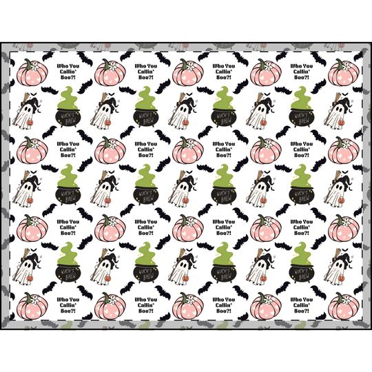 Spooky Halloween Velveteen Blanket: Cozy Fall Throw