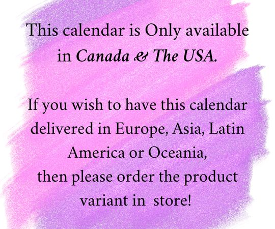 Ateez 2025 Wall calendar - Kpop Calendar