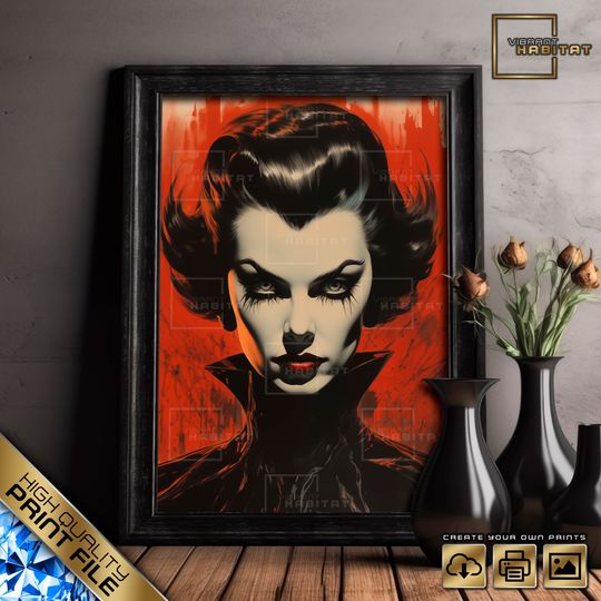 1940s Retro Horror Posters, Vampire Posters, horror movie posters