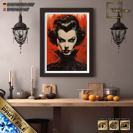 1940s Retro Horror Posters, Vampire Posters, horror movie posters
