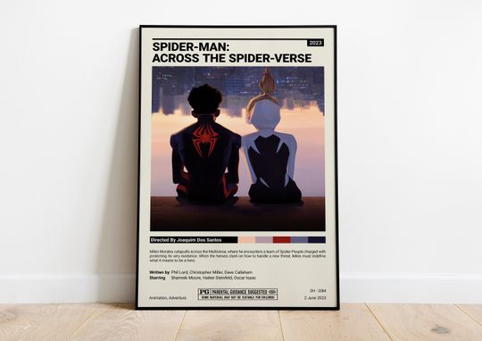 Spiderman Across the Spider Verse Movie Poster
