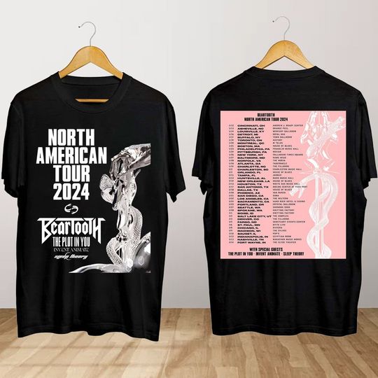 Beartooth North American Tour 2024 Shirt
