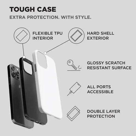 Bad Bunny Album Pattern Phone Case, Shock-Resistant Soft Cover for iPhone