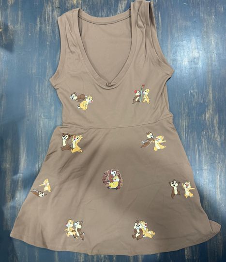 Disney Chip and Dale Tennis Dress, Disney Outfit For Women