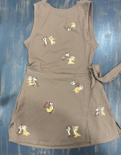 Disney Chip and Dale Tennis Dress, Disney Outfit For Women
