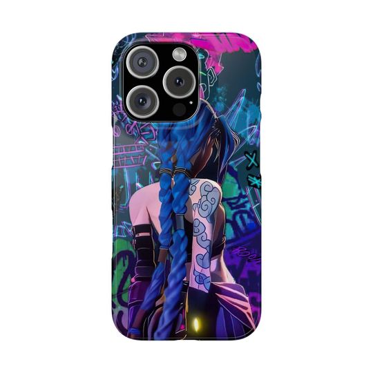 Jinx Arcane iPhone Case - League of Legends Protective Cover