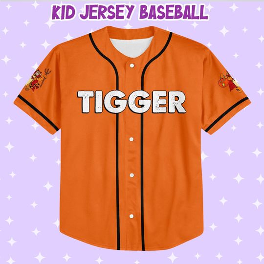 Personalized Halloween Disney Devil Tigger Funny Jersey, Custom Disney Jersey