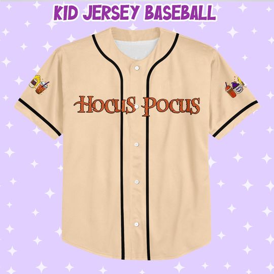 Personalized Halloween Disney Hocus Pocus Teacup Balloon Jersey, Custom Disney Jersey