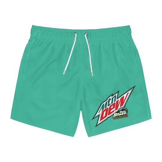 BAJA BLAST Mountain Dew Swim Trunks  Shorts