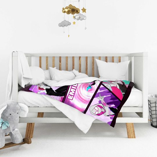 Custom Spidey And Amazing Friends Blanket, Spider Man Blanket Spiderman Ghost Spider Throw Blanket