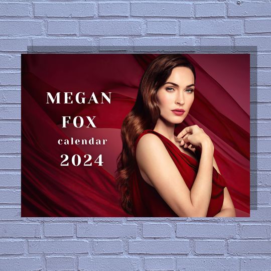 Megan Fox 2024 Calendar