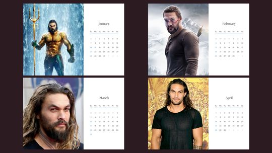 Jason Momoa 2024 Calendar