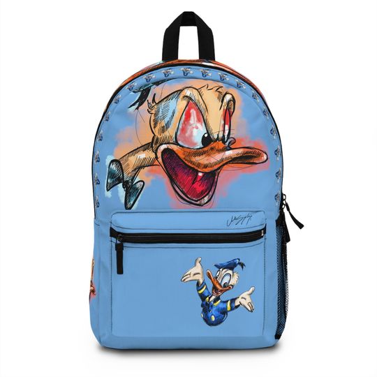 Donald Duck Backpack, School Backpack, Disney School Backpack