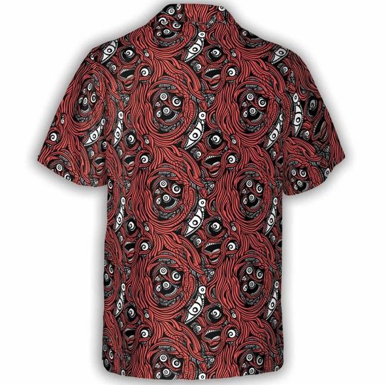 Old One | Cthulhu Button-Up Hawaiian Shirt